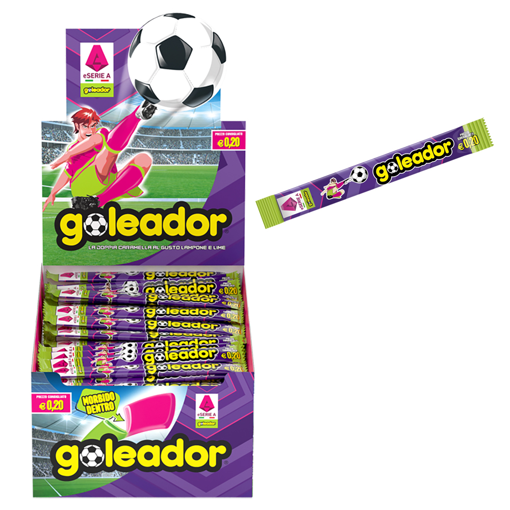 GOLEADOR EXTRA LARGE LAMPONE E LIME x 200 Pz V.0,20 [PERF179]