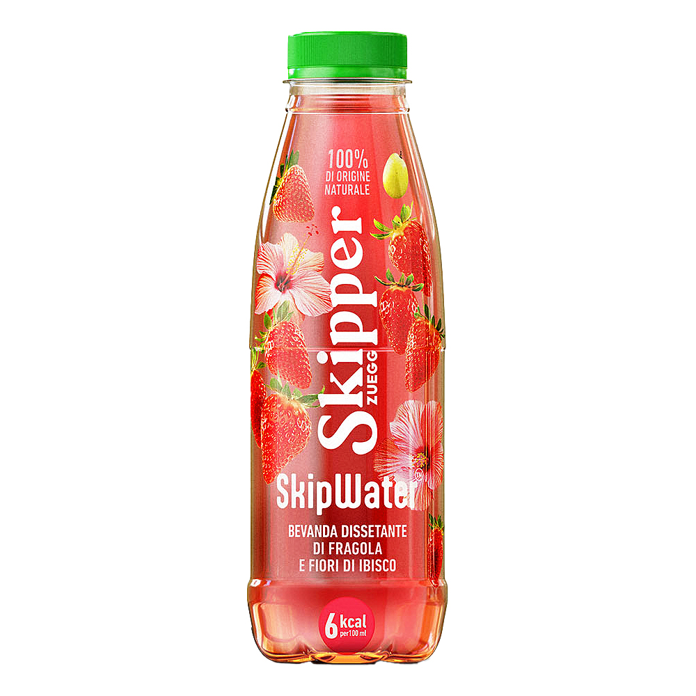 SKIPWATER FRAGOLA E FIORI D'IBISCO x ML.500 x 12 Pz. [SKIPPER205]