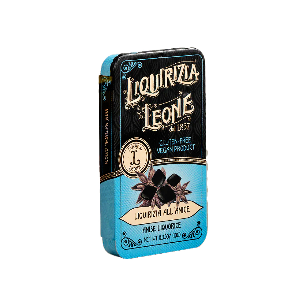 LIQUIRIZIA ANICE LATTINA LEONE Gr.10 x 24 Pz. V.2,50 ART.07.03614 [LEON120]