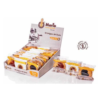 MARIO SENZA GLUTINE CROSTATINA 3 GUSTI x 27 Pz. [MARIO145]