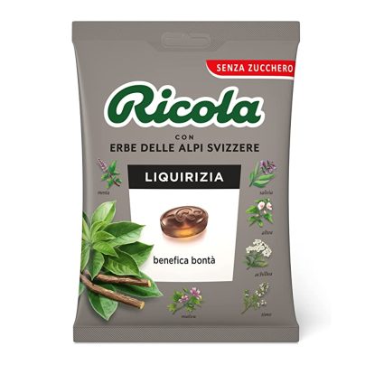RICOLA (BUSTA) LIQUIRIZIA (SZ) Gr.70 x 12 Pz. [RICOLA635]