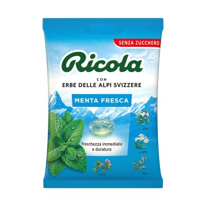 RICOLA (BUSTA) MENTA FRESCA (SZ) Gr.70 x 12 Pz. [RICOLA640]