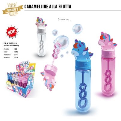 BUBBLE UNICORN x 24 Pz. V.1,60 [ROSSINIS130]