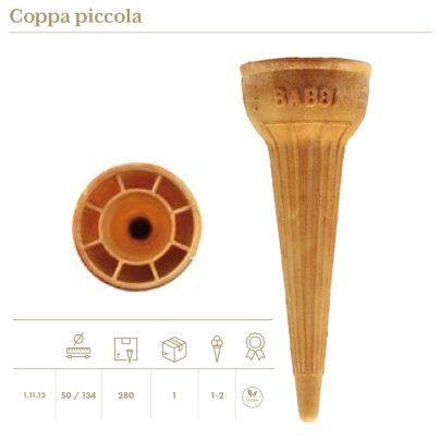  COPPA PICCOLA x 280 PZ. COD.11113 [BABBI152]