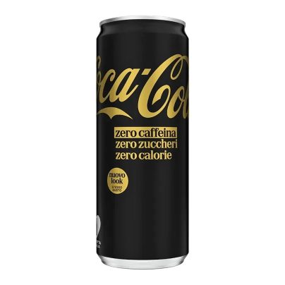 COCA COLA ZERO CAFFEINA ZERO ZUCCHERI LATTINA cl.33 x 24 Pz. [COCACOLA132]