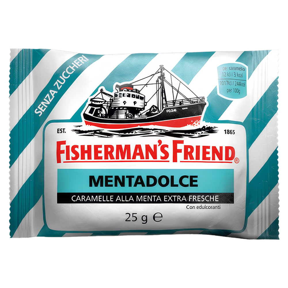 FISHERMAN'S MENTA DOLCE SENZA ZUC. x 24 Pz. [FISHERMANS111]
