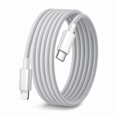 CAVO RICARICA TYPE-C/APPLE 1,5M x 5 Pz. [GROOVY177]