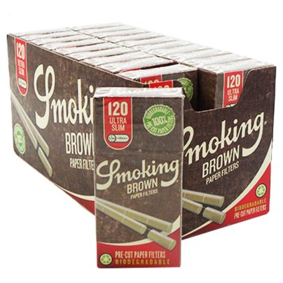 FILTRI BROWN 5,7 ULTRA SLIM SMOKING x 20 Pz.  (C00010007)(COMPRESA ACCISA €8,64) [SMOKING113]
